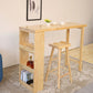Rectangle Wood Top Counter Table 42-inch Height Simple Bar Table Clearhalo 'Bar Furniture' 'Bar Tables' 'bar_tables' 'furn' 'furn_bar_tables' 'Furniture' 'furniture_bar_tables' 'Kitchen & Dining Furniture' 1200x1200_8f3d958d-c82c-4900-9776-33cbb6148b61