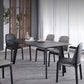 Rectangle 4 Legs Industrial Table Black Fixed Table of Sintered Stone Clearhalo ' dining_table' 'Dining Tables & Seating' 'Dining Tables' 'furn' 'furn_dining_table' 'Furniture' 'furniture_dining_table' 'Kitchen & Dining Furniture' 'kitchen&dining_furn' 'kitchen' 'kitchen_dining_table' 1200x1200_8f3e2846-4d8a-41c0-a336-073be046837f