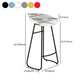 Simple Iron Low Back Barstool Nordic Indoor Tall Stool with Bucket Seat Clearhalo 'Bar Furniture' 'Bar Stools' 'bar_stools' 'furn' 'furn_bar_stools' 'furniture_bar_stools' 'Kitchen & Dining Furniture' 'kitchen&dining_furn' 'kitchen' 'kitchen_furn' Furniture' 1200x1200_8f3e3d96-3ca3-48a2-bf18-d811bf95338b