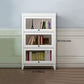 White Manufactured Wood Standard Bookcase Modern Bookshelf with Glass Doors Clearhalo 'Bookcases' 'furn' 'furn_bookcases' 'Furniture' 'furniture_bookcases' 'Office Furniture' 1200x1200_8f3ff08c-d91d-445a-94c2-f739e7c2c503