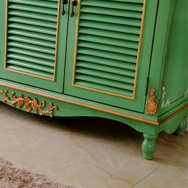 Industrial Rectangle Accent Cabinet with 6 Shelves Distressed Wood Cabinet Clearhalo 'Cabinets & Chests' 'cabinets_chests' 'furn' 'furn_cabinets_chests' 'Furniture' 'Living Room Furniture' 1200x1200_8f404db4-bfb2-4852-a5f1-797d75c441a9