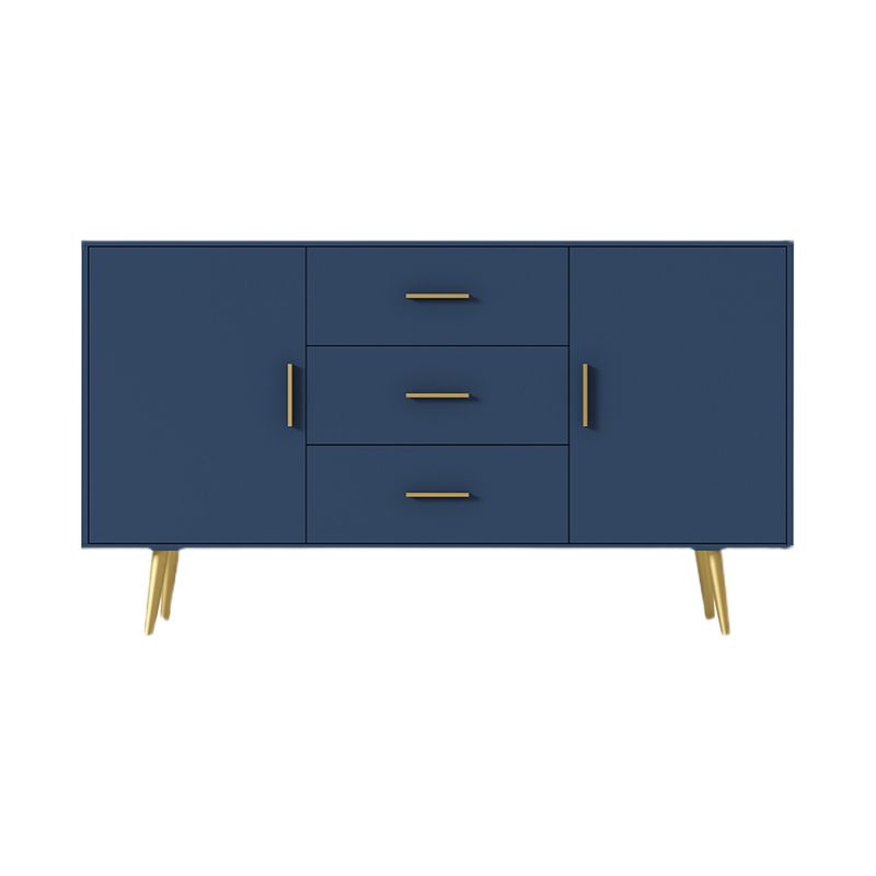 3-Drawer Engineered Wood Server Modern Simple Sideboard for Living Room