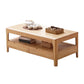 Scandinavian Solid Wood Coffee Table with 4 Legs Coffee Cocktail Table Clearhalo 'Coffee & Accent Tables' 'Coffee Tables' 'coffee_tables' 'furn' 'furn_coffee_tables' 'Furniture' 'Living Room Furniture' 1200x1200_8f43eee7-37b5-4bdd-b3eb-e451a7a7a468