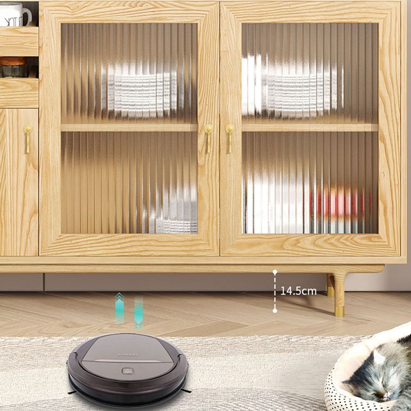 Contemporary Glass Doors Dining Hutch Ash Storage Cabinet for Dining Room Clearhalo 'Display & China Cabinets' 'display_china_cabinets' 'furn' 'furn_display_china_cabinets' 'Furniture' 'Kitchen & Dining Furniture' 1200x1200_8f46e4ab-d2d7-4a53-8d43-23ae66d0c9d8