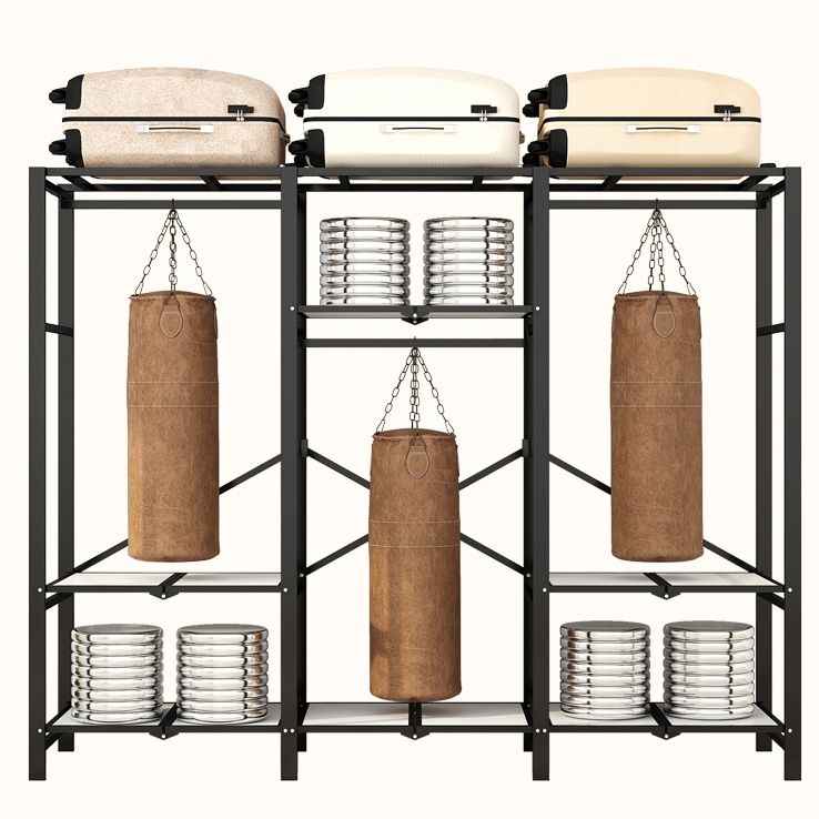 Armadio a cornice in acciaio inossidabile Armata moderno moderno armadio per il guardaroba con bordo di abbigliamento