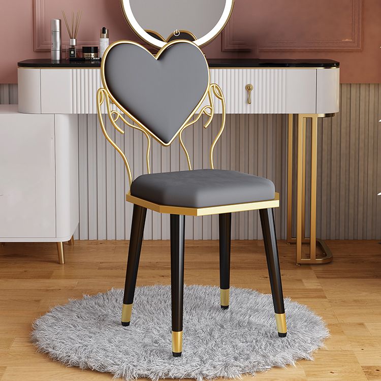 Scandinavian Style Open Back Dining Side Chair Polyurethane Dining Chairs Clearhalo ' kitchen&dining_furn' 'Dining Chairs' 'Dining Tables & Seating' 'dining_chair' 'furn' 'furn_dining_chair' 'Furniture' 'furniture_dining_chair' 'Kitchen & Dining Furniture' 'kitchen' 1200x1200_8f4c2c97-3968-4c30-ad58-db7441fdda45