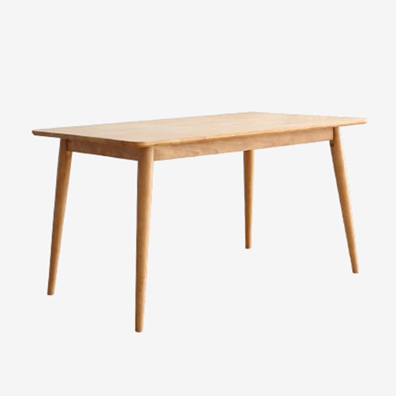 Rectangle Wooden Dining Table Modern Balata Wood Table with 4 Legs for Restaurant Clearhalo ' dining_table' 'Dining Tables & Seating' 'Dining Tables' 'furn' 'furn_dining_table' 'Furniture' 'furniture_dining_table' 'Kitchen & Dining Furniture' 'kitchen&dining_furn' 'kitchen' 'kitchen_dining_table' 1200x1200_8f4c46a1-fd04-43c3-9e11-ef1a2cfe438f