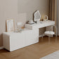15.74" Wide Make-up Vanity White Makeup Vanity Desk Table with 5/8 Drawers Clearhalo 'Bedroom Furniture' 'furn' 'furn_makeup_vanities' 'Furniture' 'Makeup Vanities' 'makeup_vanities' 1200x1200_8f4d253f-f95d-417f-82af-c08fd9d7cd15