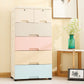 Plastic Storage Cabinet with Lock Contemporary Non-Hanging Armoire