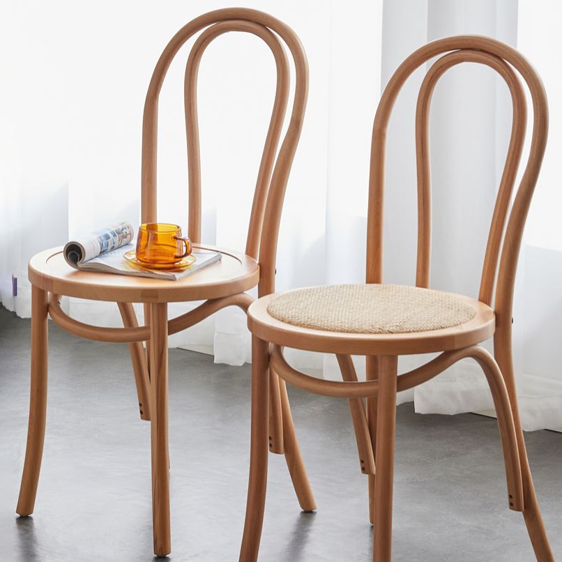 Contemporary Beech Wood Chair Set Kitchen Dining Room Windsor Back Side Chairs Clearhalo ' kitchen&dining_furn' 'Dining Chairs' 'Dining Tables & Seating' 'dining_chair' 'furn' 'furn_dining_chair' 'Furniture' 'furniture_dining_chair' 'Kitchen & Dining Furniture' 'kitchen' 1200x1200_8f4f79e9-3150-4093-91f0-33c1637369b1