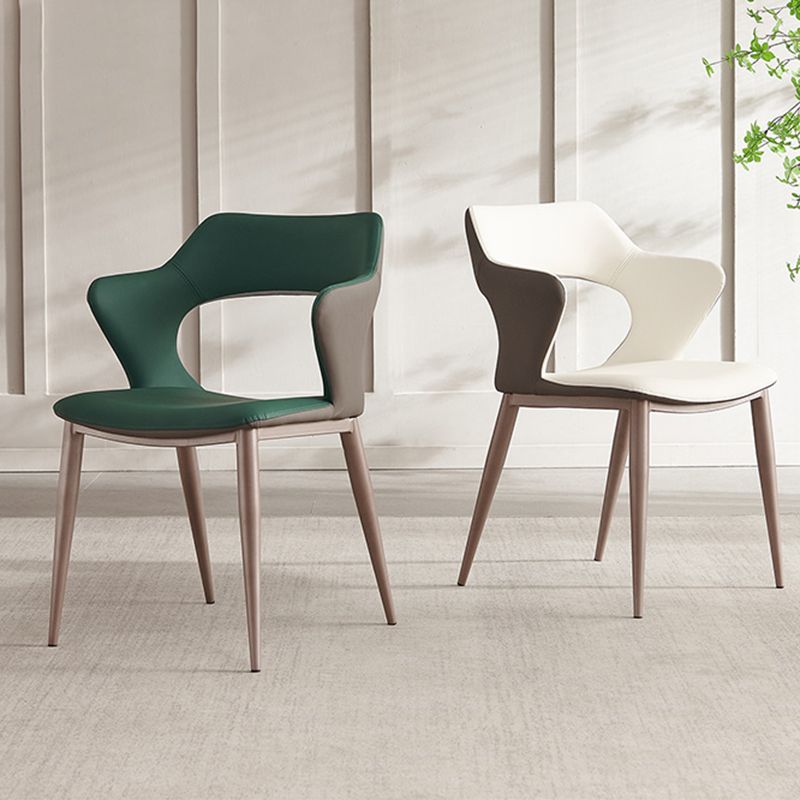 Silla de comedor industrial silla de acento de comedor tapizado para el hogar para el hogar