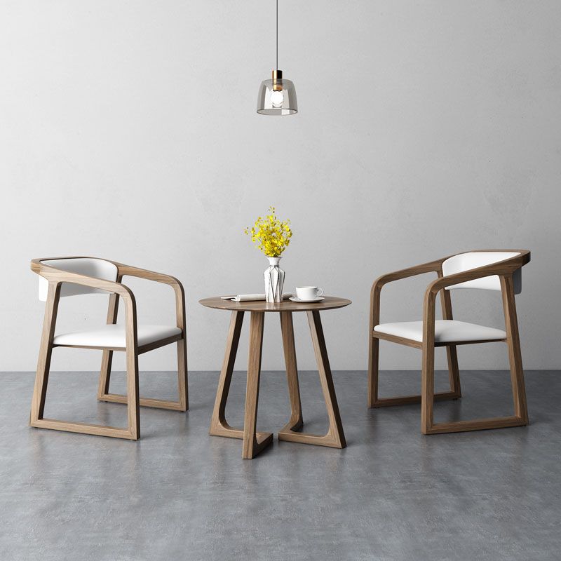 Traditional Solid Ash Wood Chairs Kitchen Dining Open Back Arm Chair Set Clearhalo ' kitchen&dining_furn' 'Dining Chairs' 'Dining Tables & Seating' 'dining_chair' 'furn' 'furn_dining_chair' 'Furniture' 'furniture_dining_chair' 'Kitchen & Dining Furniture' 'kitchen' 1200x1200_8f53e962-4c61-4654-b792-a9859355e32a