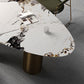 Metal Traditional Luxury Oval Dining Table Sintered Stone Table for Kitchen and Dining Room Clearhalo ' dining_table' 'Dining Tables & Seating' 'Dining Tables' 'furn' 'furn_dining_table' 'Furniture' 'furniture_dining_table' 'Kitchen & Dining Furniture' 'kitchen&dining_furn' 'kitchen' 'kitchen_dining_table' 1200x1200_8f5463da-a8b4-40ef-8185-dea62efa89f1