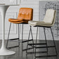 Nordic Iron Simple Barstool Indoor Tall Stool with Leather Seat Clearhalo 'Bar Furniture' 'Bar Stools' 'bar_stools' 'furn' 'furn_bar_stools' 'furniture_bar_stools' 'Kitchen & Dining Furniture' 'kitchen&dining_furn' 'kitchen' 'kitchen_furn' Furniture' 1200x1200_8f59a0f3-ae78-46f4-81b3-8be4d4438641
