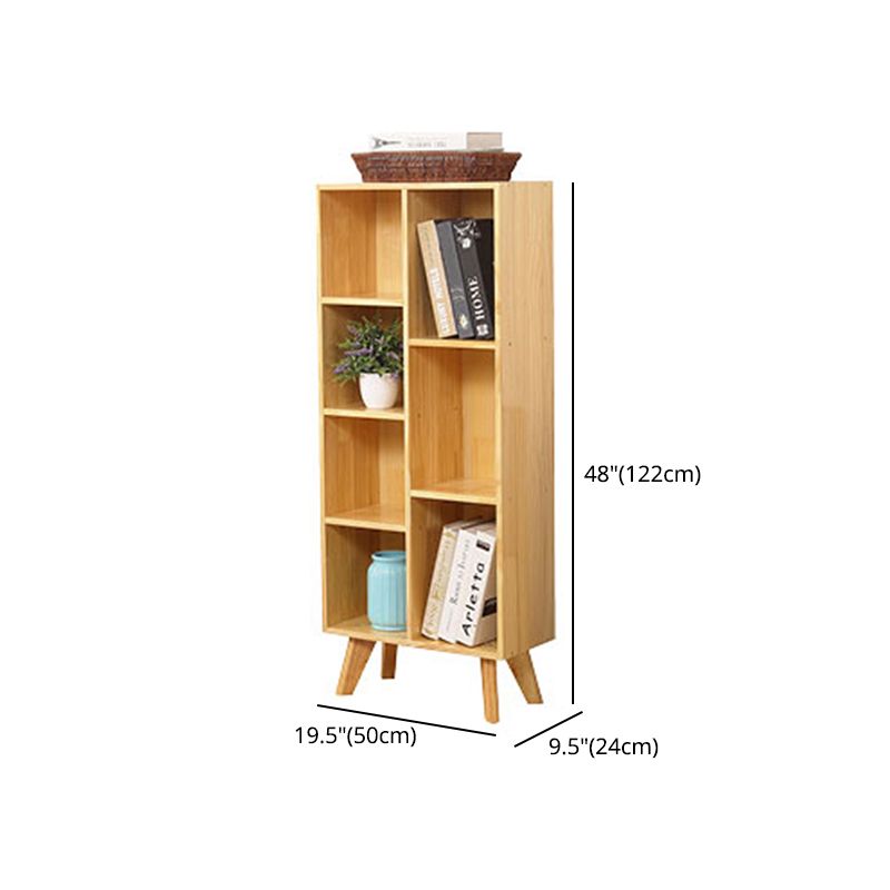 Modern Style Standard Bookcase Wooden Closed Back Bookshelf for Home Office Clearhalo 'Bookcases' 'furn' 'furn_bookcases' 'Furniture' 'furniture_bookcases' 'Office Furniture' 1200x1200_8f5b0a79-aa3f-47c7-a166-36cf374be3ee