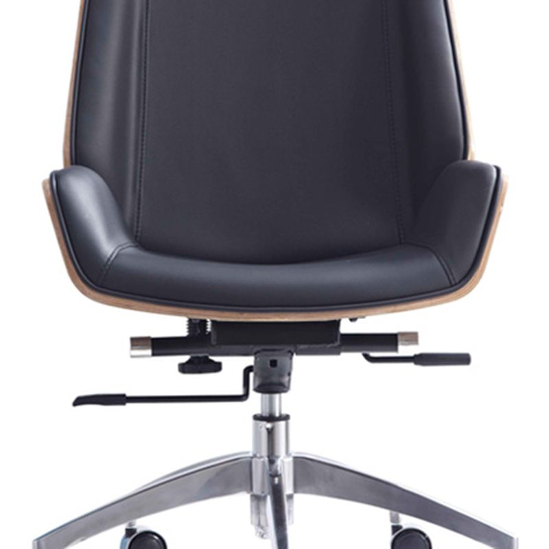 Contemporary Headrest Swivel Chair Executive High Back Office Chair Clearhalo 'furn' 'furn_office_chair' 'Furniture' 'Office Chairs' 'Office Furniture' 'office_chair' 1200x1200_8f6082b3-ad4d-4324-8811-238a684e3bf2