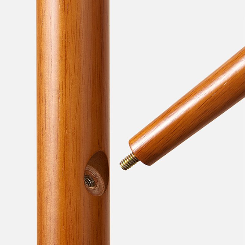 Solid Wood Hall Tree Free Standing Hall Standing en color sólido