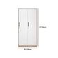 Contemporary Style Wardrobe Metal Home Wardrobe Closet with Locks