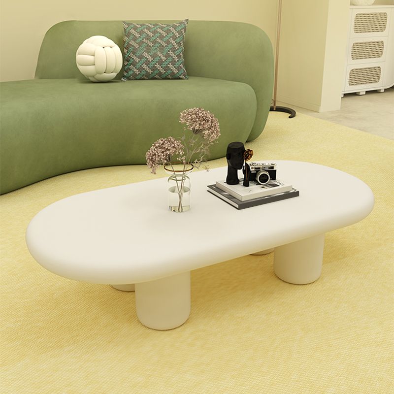 Contemporary Coffee Table 4 Legs Single Coffee Cocktail Table Clearhalo 'Coffee & Accent Tables' 'Coffee Tables' 'coffee_tables' 'furn' 'furn_coffee_tables' 'Furniture' 'Living Room Furniture' 1200x1200_8f670c93-8017-4fea-ac3c-402ffda6c848