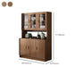 Contemporary Dining Hutch Faux Wood Buffet Cabinet with Doors Clearhalo 'Display & China Cabinets' 'display_china_cabinets' 'furn' 'furn_display_china_cabinets' 'Furniture' 'Kitchen & Dining Furniture' 1200x1200_8f69c16b-11dc-4d11-a138-091c6d00151f
