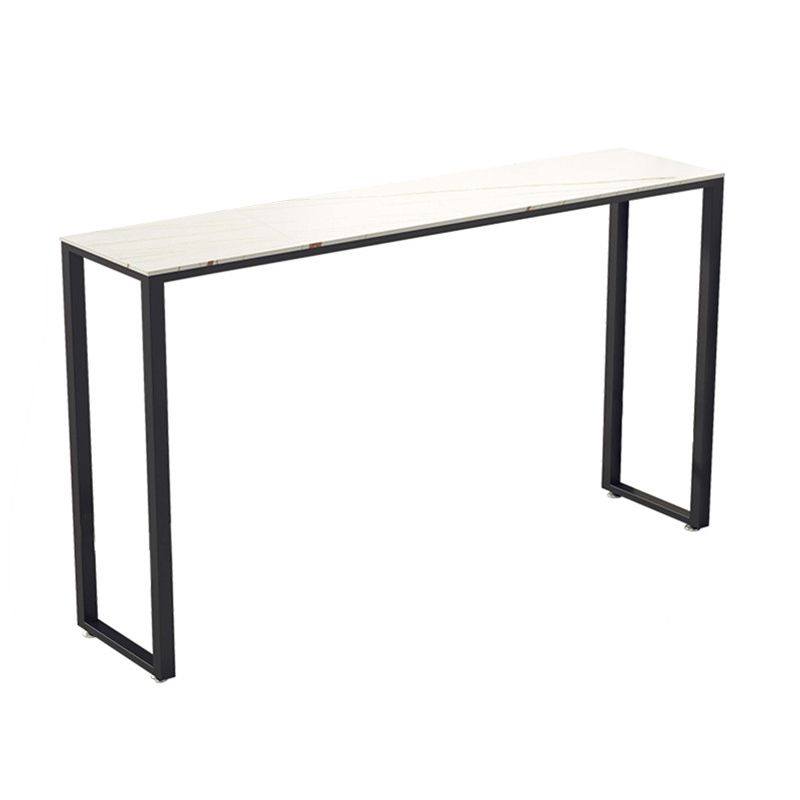 Living Room Modern Bar Table 42-inch Height Stone Top Bistro Table Clearhalo 'Bar Furniture' 'Bar Tables' 'bar_tables' 'furn' 'furn_bar_tables' 'Furniture' 'furniture_bar_tables' 'Kitchen & Dining Furniture' 1200x1200_8f6b4cb5-54fc-440b-89cf-7f0ae528cbed