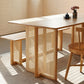 Rectangle Wooden Table Modern Red Oak Table in Nature with Double Pedestal Clearhalo ' dining_table' 'Dining Tables & Seating' 'Dining Tables' 'furn' 'furn_dining_table' 'Furniture' 'furniture_dining_table' 'Kitchen & Dining Furniture' 'kitchen&dining_furn' 'kitchen' 'kitchen_dining_table' 1200x1200_8f6ba7d6-8ffd-403a-b562-881ea6c31a60