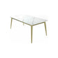 Metal Traditional Luxury Rectangle Table Sintered Stone Top Table with 4 Legs Clearhalo ' dining_table' 'Dining Tables & Seating' 'Dining Tables' 'furn' 'furn_dining_table' 'Furniture' 'furniture_dining_table' 'Kitchen & Dining Furniture' 'kitchen&dining_furn' 'kitchen' 'kitchen_dining_table' 1200x1200_8f6cd8f4-59f2-4f4e-8f4e-7b2b1c0966fc