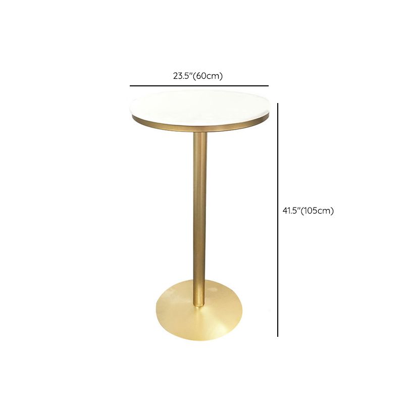 Contemporary Round Pub Table Set with Metal Stools 1/3/5 Pieces Pine Wood Top Bar Set Clearhalo 'Bar Furniture' 'furn' 'furn_home_bar_bar_sets' 'Furniture' 'Home Bars & Bar Sets' 'home_bar_bar_sets' 'Kitchen & Dining Furniture' 1200x1200_8f6e4cc8-90c4-4a54-aae3-1a08a9907834