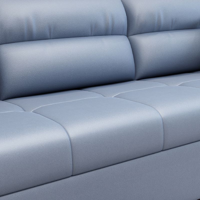 Mélange de coton et faux biscuit en cuir