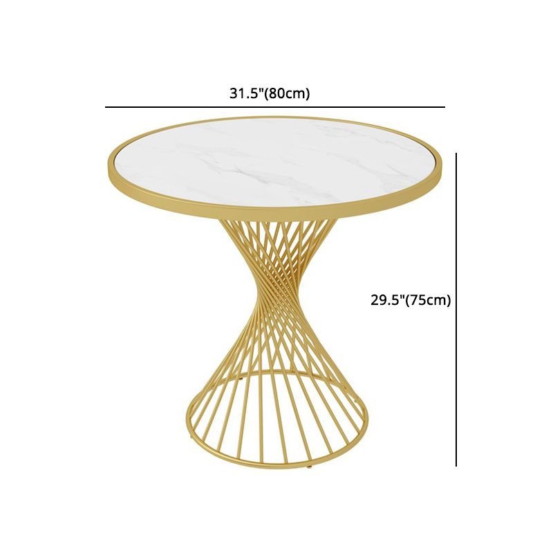 Glam Style 1/3/4/5 Pieces Dining Set Sintered Stone Dining Table Set Clearhalo 'Dining Room Sets' 'Dining Tables & Seating' 'dining_room_set' 'Furniture' 'furniture_dining_room_set' 'Kitchen & Dining Furniture' 1200x1200_8f6f39d3-6382-4163-99a6-e3390ffe4018