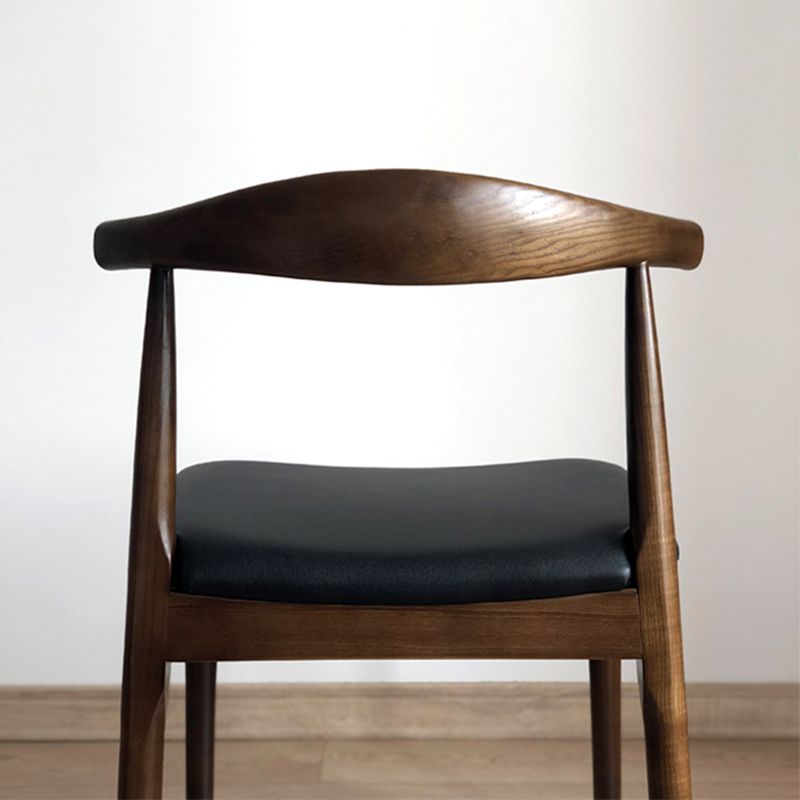 Contemporary Wood Dining Armless Chairs Open Back Dining Side Chair (Set of 2) Clearhalo ' kitchen&dining_furn' 'Dining Chairs' 'Dining Tables & Seating' 'dining_chair' 'furn' 'furn_dining_chair' 'Furniture' 'furniture_dining_chair' 'Kitchen & Dining Furniture' 'kitchen' 1200x1200_8f7009f4-d2c0-4b58-861c-4d6f98d0524c