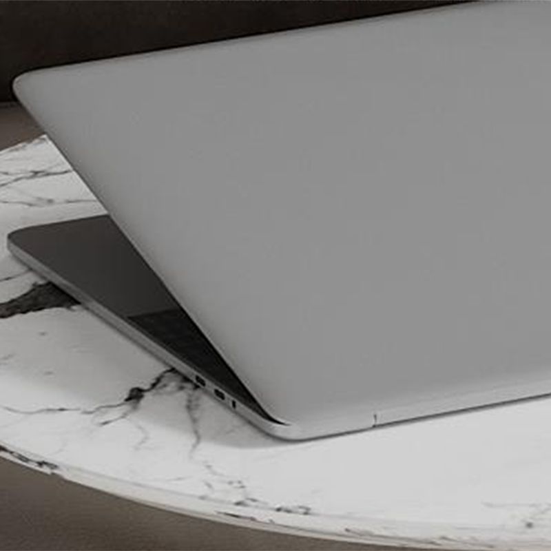 Modern Round Stone Pedestal Sofa Side Accent Table - Dia 19.69" Clearhalo 'Coffee & Accent Tables' 'End & Side Tables' 'end_side_tables' 'furn' 'furn_end_side_tables' 'Furniture' 'Living Room Furniture' 1200x1200_8f70ad39-2d82-43a4-979a-9f7a7def2821