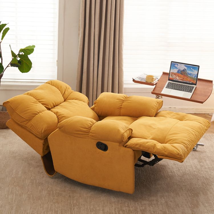 Polyester blend standaard recliner verstelbare ligstoelen met lumbale ondersteuning