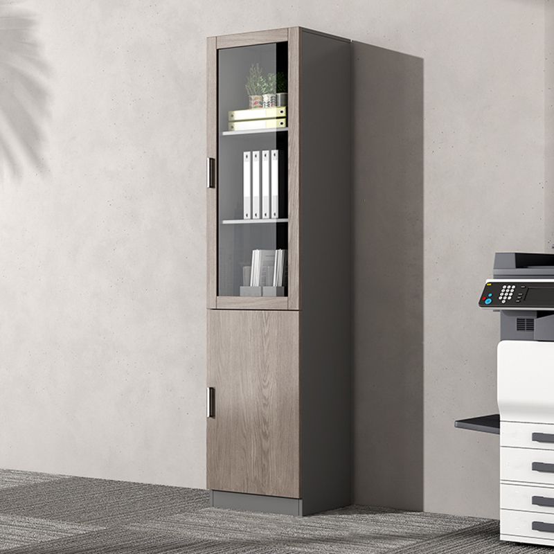 Babyet Babyet Madera y vidrio Estantes de almacenamiento vertical de archivos contemporáneos