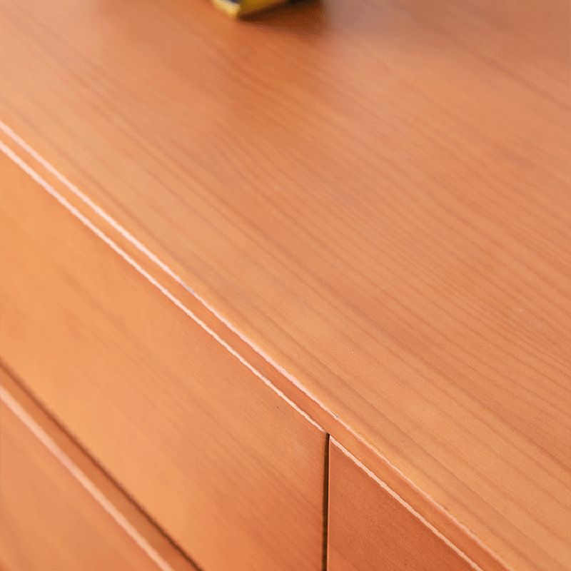 引き出し付き長方形の松のアクセントチェストモダンな胸27.56 "l