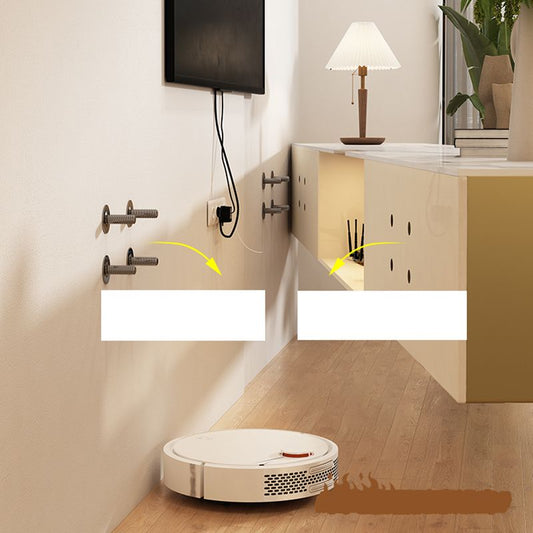 Console con console con console media mobile contemporanea con porte per soggiorno