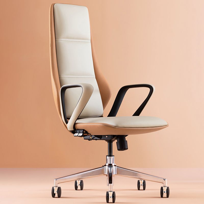 Silla de escritorio deslizante moderna, silla de oficina con brazos acolchados y altura ajustable, con ruedas