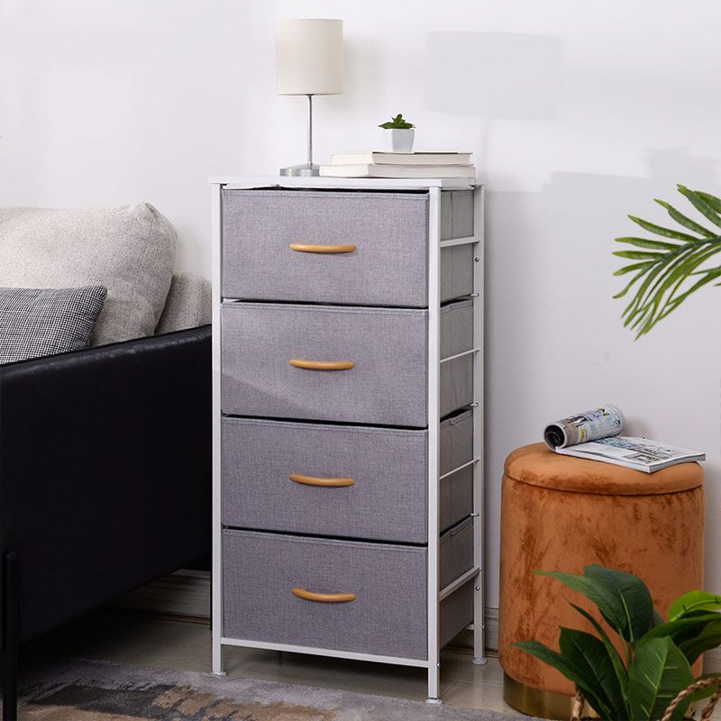 Contemporary Chest Fabric Bins Dresser with Drawers for Home/Office Clearhalo 'Bedroom Furniture' 'Dressers & Chests' 'dressers_chests' 'furn' 'furn_dressers_chests' 'Furniture' 1200x1200_8f823eab-770d-4219-b92f-62733af0ee2d