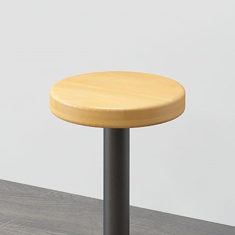 Contemporary Footrest Backless Barstool Matte Finish Home Stool Clearhalo 'Bar Furniture' 'Bar Stools' 'bar_stools' 'furn' 'furn_bar_stools' 'Furniture' 'furniture_bar_stools' 'Kitchen & Dining Furniture' 1200x1200_8f827c12-eab9-4445-9524-0e1172d8b565