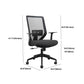 Plaise de bureau Mesh chaise d'ordinateur High-Back chaise de direction Mid-Back Chaise de bureau