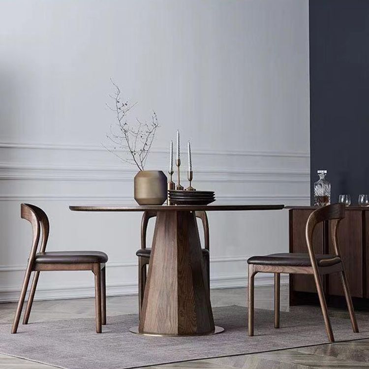 Farmhouse Style Wood Dining Side Chair Solid Back Armless Chair for Home Use Clearhalo ' kitchen&dining_furn' 'Dining Chairs' 'Dining Tables & Seating' 'dining_chair' 'furn' 'furn_dining_chair' 'Furniture' 'furniture_dining_chair' 'Kitchen & Dining Furniture' 'kitchen' 1200x1200_8f83d0c9-9f27-48ee-b02e-85d8f11d1356