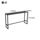 Stone Bar Dining Table Industrial Rectangle Bar Table with Black Base Clearhalo 'Bar Furniture' 'Bar Tables' 'bar_tables' 'furn' 'furn_bar_tables' 'Furniture' 'furniture_bar_tables' 'Kitchen & Dining Furniture' 1200x1200_8f84e8f9-d3b0-4019-91cf-519b1101f2a3