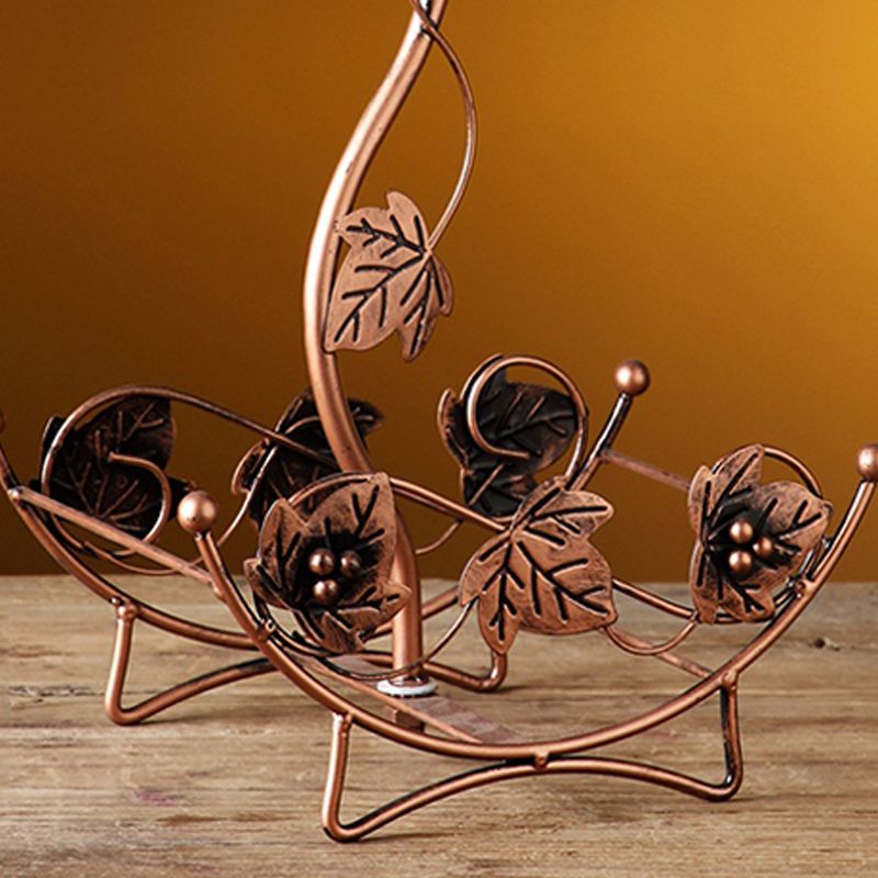 Modern Bike/ Boat/ Tree Metal Wine Racks Tabletop Wine Rack Kit in Brass Clearhalo 'furn' 'furn_wine_racks' 'Furniture' 'Kitchen & Dining Furniture' 'Wine Racks' 'wine_racks' 1200x1200_8f85775f-4b64-45b8-984e-e5519c16de33