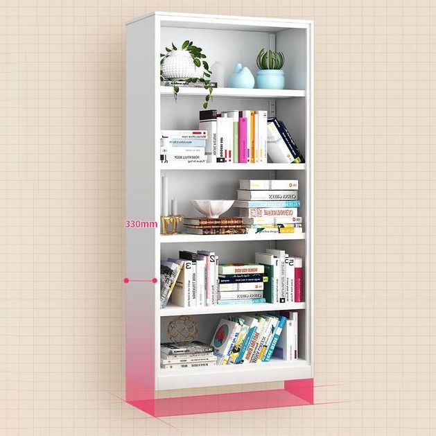 Moderne stalen boekenkast gesloten boekenplank voor elke kamer, 13 "W
