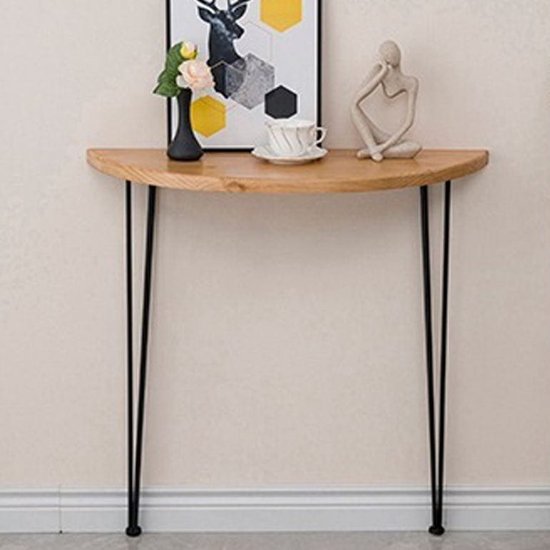 31.5 Inch Height Console Table Solid Wood Contemporary Console Clearhalo 'Console Tables' 'console_tables' 'Entry & Mudroom Furniture' 'furn' 'furn_console_tables' 'Furniture' 1200x1200_8f8b6a46-58b0-4527-8618-186f84e1f426