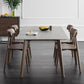 Mid-Century Modern Dining Table Rectangle Sintered Stone Dining Table with Wood Base Clearhalo ' dining_table' 'Dining Tables & Seating' 'Dining Tables' 'furn' 'furn_dining_table' 'Furniture' 'furniture_dining_table' 'Kitchen & Dining Furniture' 'kitchen&dining_furn' 'kitchen' 'kitchen_dining_table' 1200x1200_8f8e5031-72c5-4de5-a05e-b8a5a0800326
