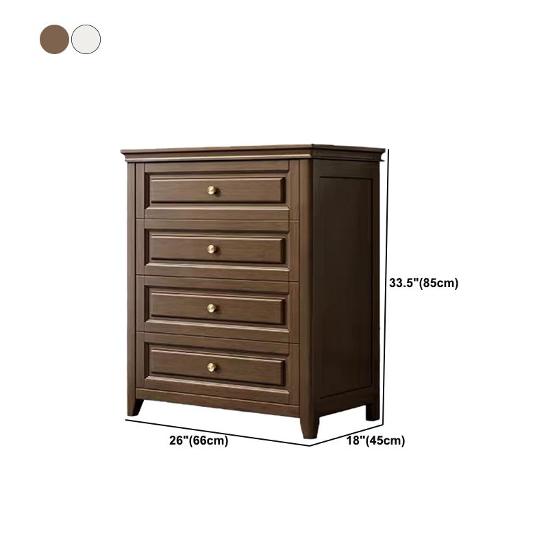 Modern Rectangle Side Cabinet Wood Knobs Cabinet with Drawer