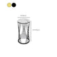 Glam Marble Round Side Table Dia 11.8" Metal Frame End Table with Storage Shelf Clearhalo 'Coffee & Accent Tables' 'End & Side Tables' 'end_side_tables' 'furn' 'furn_end_side_tables' 'Furniture' 'Living Room Furniture' 1200x1200_8f90dd5c-eab8-4875-8f6a-b2dd76d672f4