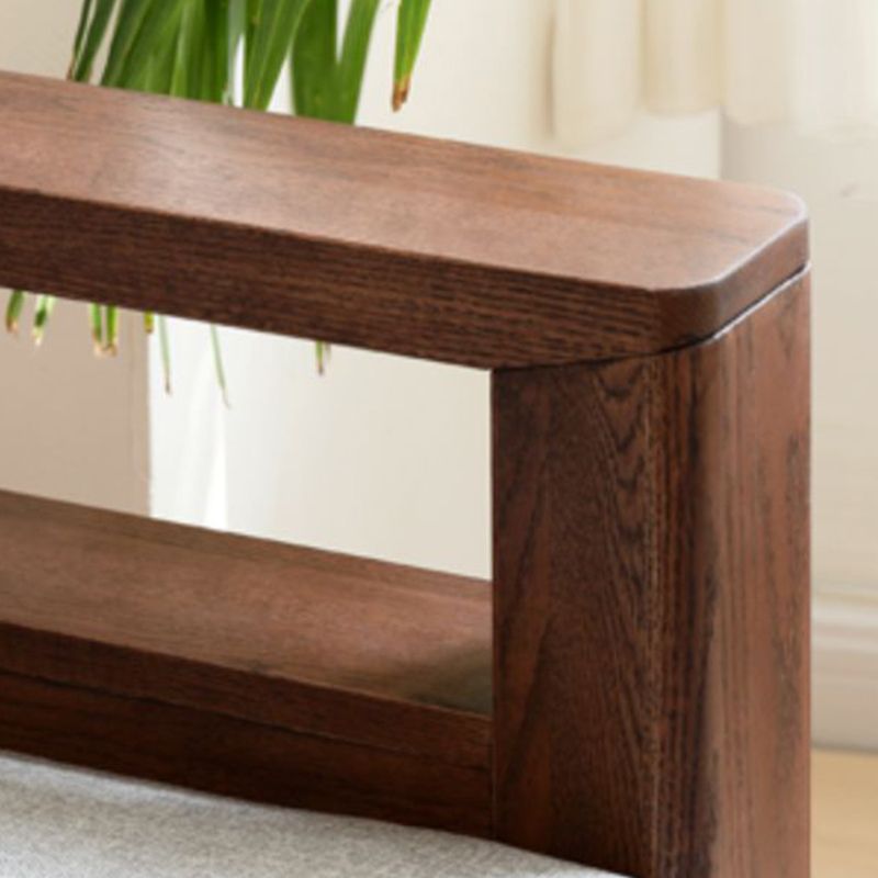 Storage No Distressing Tight Seat Square Arm Wood Solid Color Sofa