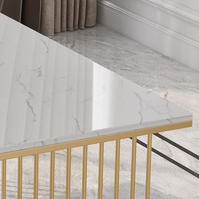 Glam 1/5/7 Pieces Dining Set Rectangle Stone Dining Table for Kitchen Clearhalo 'Dining Room Sets' 'Dining Tables & Seating' 'dining_room_set' 'furn' 'furn_dining_room_set' 'Furniture' 'furniture_dining_room_set' 'Kitchen & Dining Furniture' 1200x1200_8f9326d8-cc48-45eb-9b07-d5b6b1d391b7